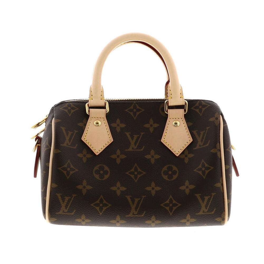 LOUIS VUITTON Speedy Bandolier Bag Shoulder Messenger Monogram Brown